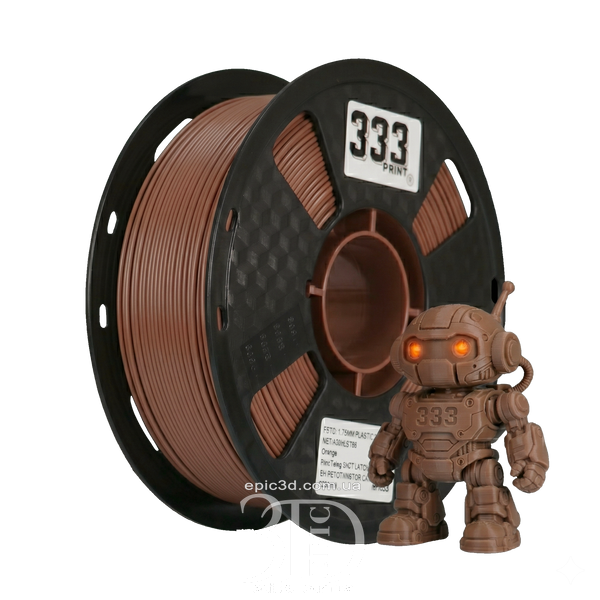 333Print PETG Brown &mdash; Коричневий філамент/пластик для 3D-друку 1.75 мм 1 кг fl-0140 фото