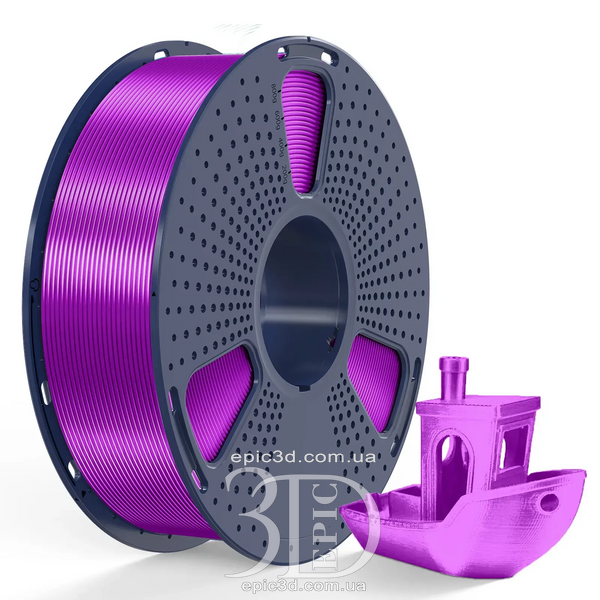 SUNLU Silk PLA+ Purple - фиолетовый пластик/филамент для 3D-принтера 1.75mm 1кг fl-0002 фото