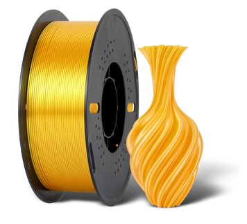 Філамент Kingroon PLA Silk Gold - Золотий шовковистий пластик для 3D-принтера 1.75 мм 1 кг flk-1202 фото
