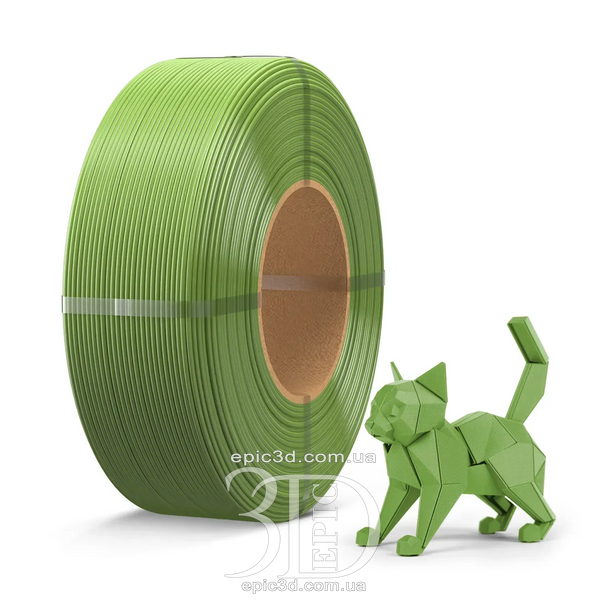 SUNLU Refill PETG Olive Green - Оливковий Зелений (без котушки) пластик/філамент для 3D-принтера 1.75 мм 1 кг fl-0118 фото