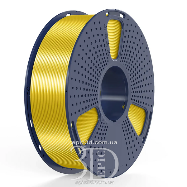 SUNLU Silk PLA+ Yellow - Жовтий пластик/філамент для 3D-принтера 1.75mm 1кг fl-0010 фото