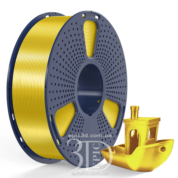SUNLU Silk PLA+ Yellow - Жовтий пластик/філамент для 3D-принтера 1.75mm 1кг fl-0010 фото