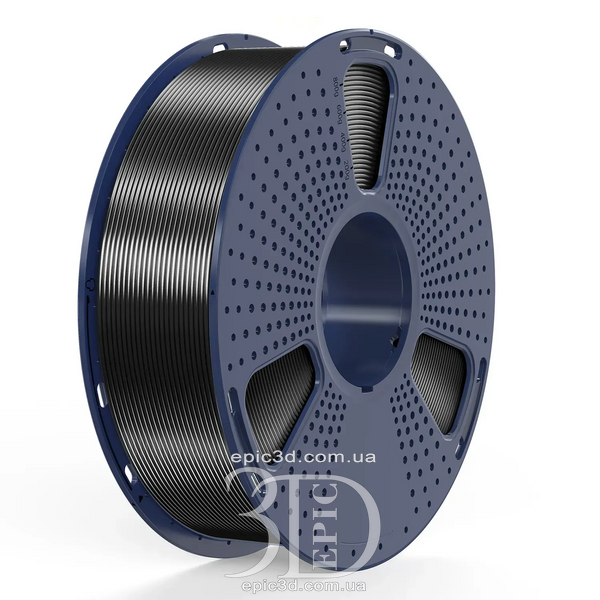 SUNLU Silk PLA+ Black - Чорний пластик/філамент для 3D-принтера 1.75mm 1кг fl-0011 фото