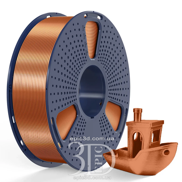 SUNLU Silk PLA+ Red Copper - Мідь пластик/філамент для 3D-принтера 1.75mm 1кг fl-0012 фото