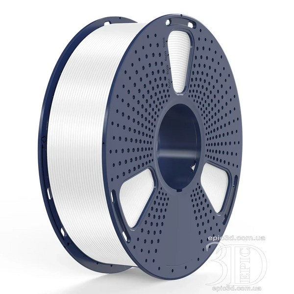 SUNLU Silk PLA+ White - Белый пластик/филамент для 3D-принтера 1.75 мм 1 кг fl-0013 фото
