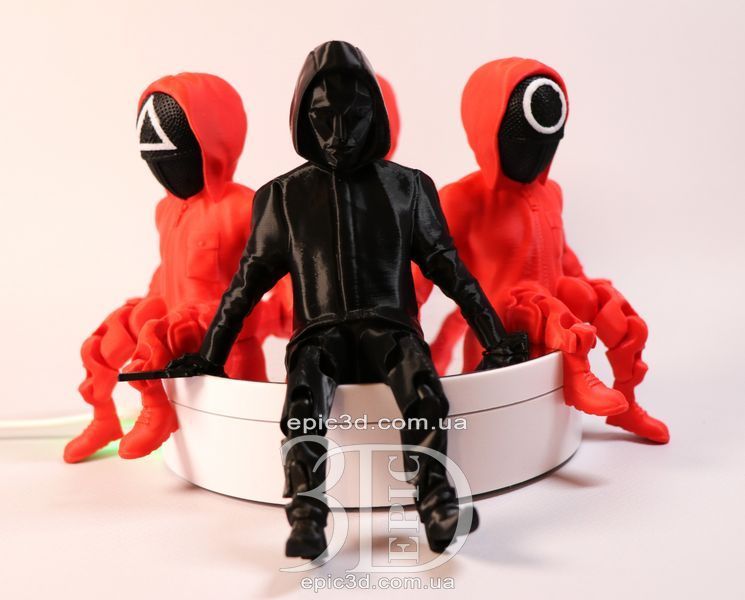 Набір фігурок з серіалу "Гра в кальмара" 016 фото