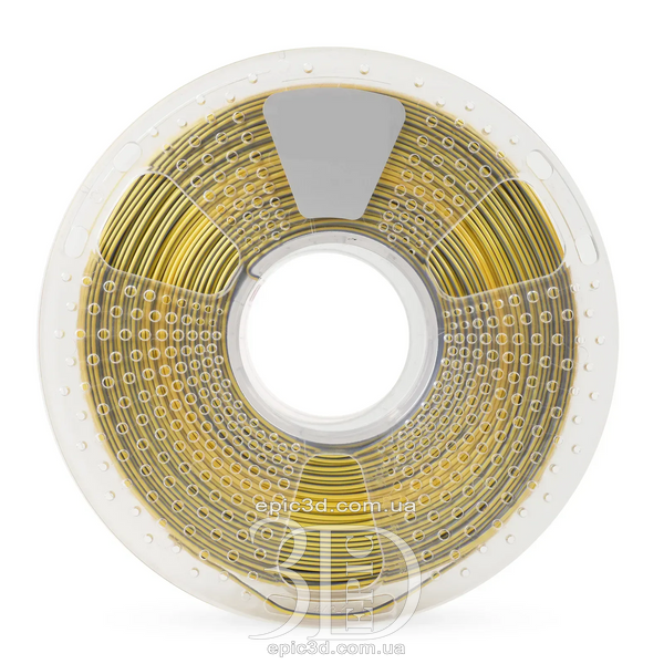SUNLU PLA + Silk Dual Color Black Gold - два кольори чорно-золотий пластик/філамент для 3D-принтера Filament 1.75 мм fl-0020 фото