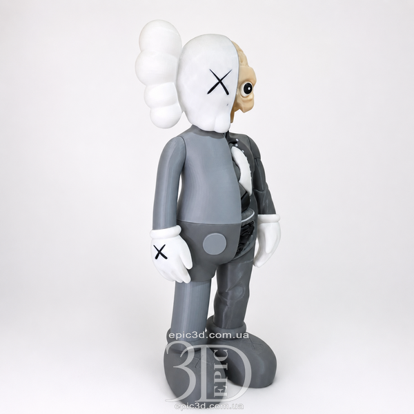 Фігурка KAWS 60 см &mdash; 3D друкована препарована статуетка С-004 фото