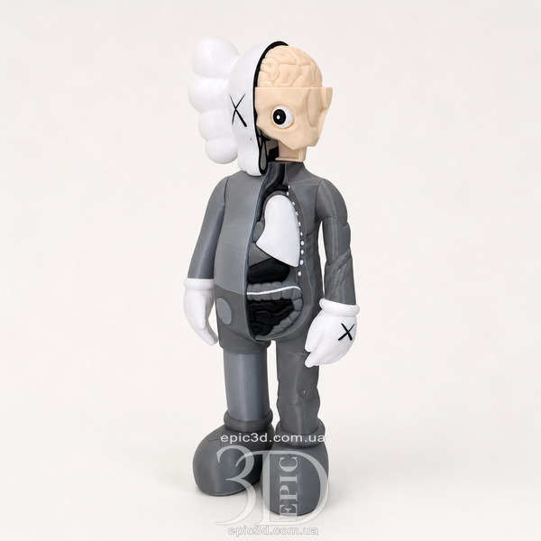 Фігурка KAWS 60 см &mdash; 3D друкована препарована статуетка С-004 фото
