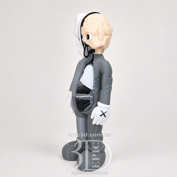 Фігурка KAWS 60 см &mdash; 3D друкована препарована статуетка С-004 фото