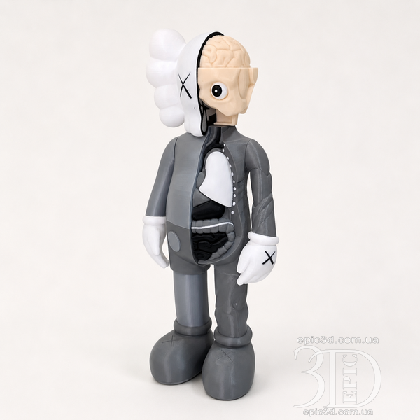 Фигурка KAWS 60 см &mdash; 3D печатная препарированная статуэтка С-004 фото