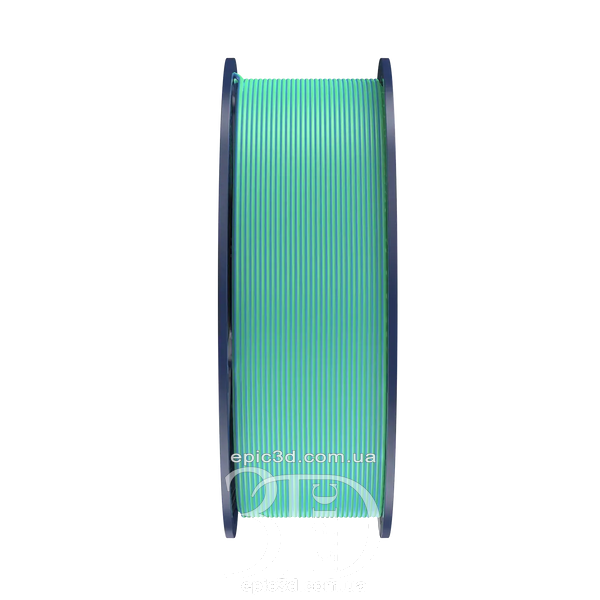 SUNLU PLA + Silk Dual Color Blue Green - два кольори синьо-зелений пластик/філамент для 3D-принтера Filament 1.75 мм fl-0024 фото