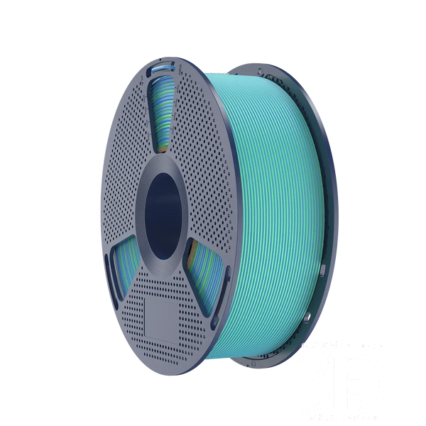 SUNLU PLA + Silk Dual Color Blue Green - двухцветный сине-зеленый пластик/филамент для 3D-принтера Filament 1.75 мм fl-0024 фото