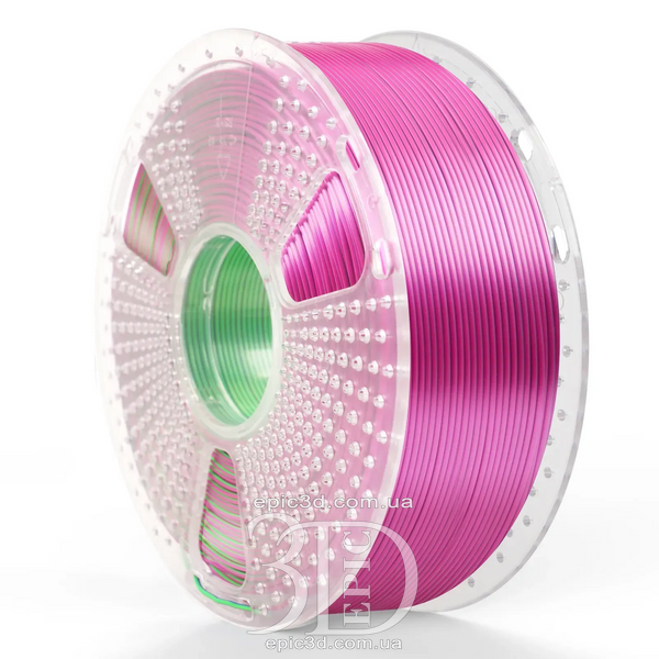 SUNLU PLA + Silk Tri Color Blue Green Purple Синий Зеленый Фиолетовый - пластик/филамент для 3D-принтера Filament 1.75mm fl-0026 фото
