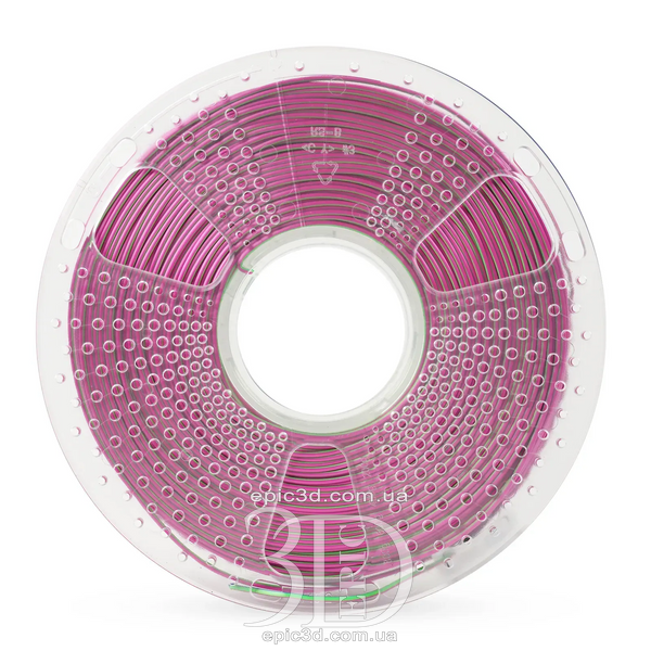 SUNLU PLA + Silk Tri Color Blue Green Purple Синий Зеленый Фиолетовый - пластик/филамент для 3D-принтера Filament 1.75mm fl-0026 фото