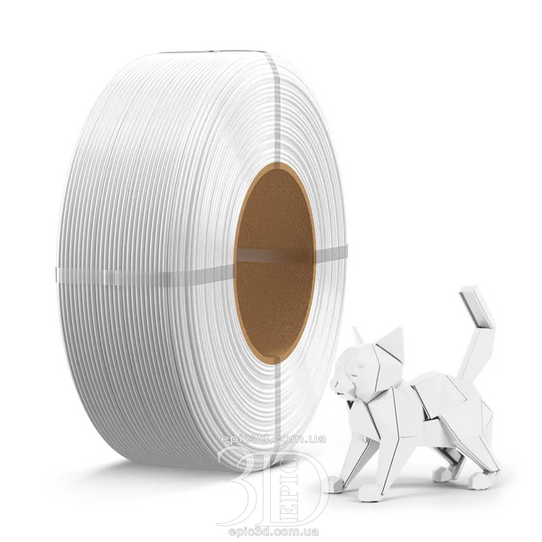SUNLU Refill PLA MATTE White - Матовий Білий (без котушки) пластик/філамент для 3D-принтера 1.75 мм 1 кг fl-0096 фото