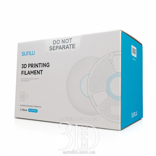SUNLU 1+4 PETG White - Білий пластик/філамент для 3D-принтера 1.75 мм 5 кг fl-0174 фото