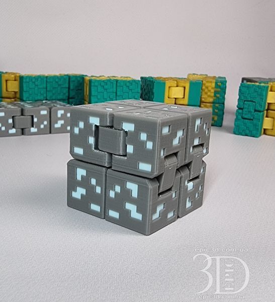 Бесконечный куб-антистресс minecraft ore | майнкрафт 025-10 фото