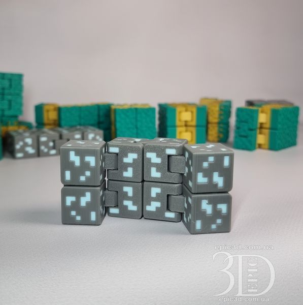 Бесконечный куб-антистресс minecraft ore | майнкрафт 025-10 фото