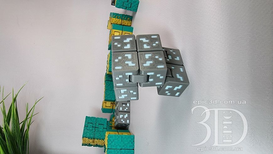 Бесконечный куб-антистресс minecraft ore | майнкрафт 025-10 фото