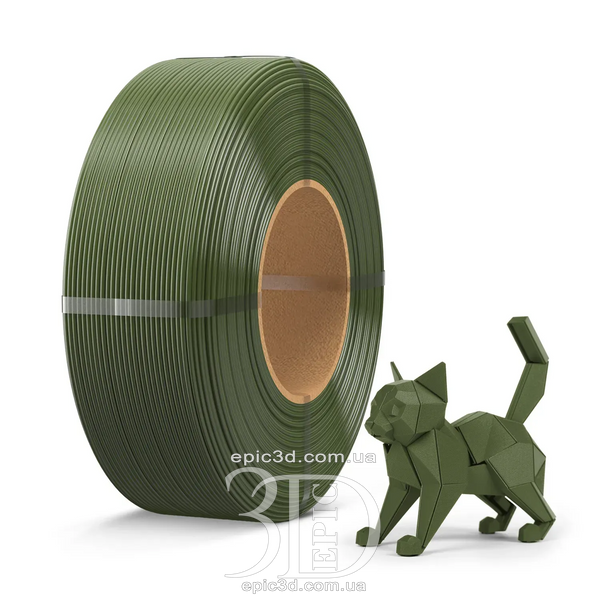 SUNLU Refill PETG Dark Khaki &mdash; Темний Хакі (без котушки) пластик/філамент для 3D-принтера 1.75 мм 1 кг fl-0133 фото