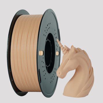 Филамент Kingroon PLA MATTE Skin - Матовый Телесный(бежевый) пластик для 3D-принтера 1.75 мм 1 кг flk-1010 фото