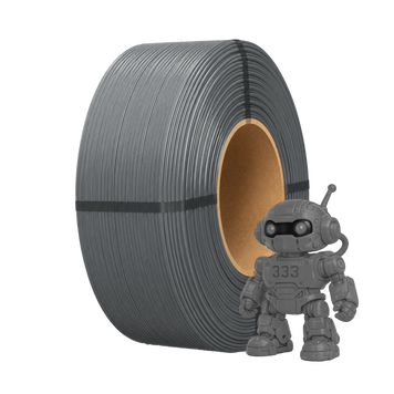 Refill 333Print PETG Dark Grey &mdash; Темно Сірий філамент/пластик для 3D-друку 1.75 мм 1 кг fl-0246 фото