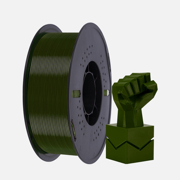 Філамент Kingroon PETG Dark Green - Темно-зелений пластик для 3D-принтера 1.75 мм 1 кг flk-1105 фото