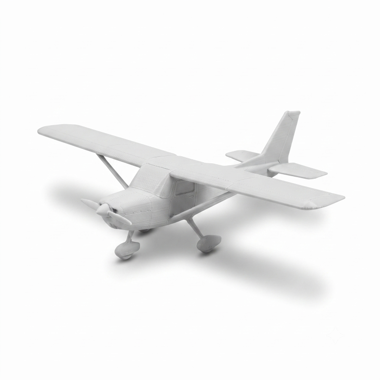 RC літак надрукований з PLA-LW філаменту — легка авіамодель для 3D-друку