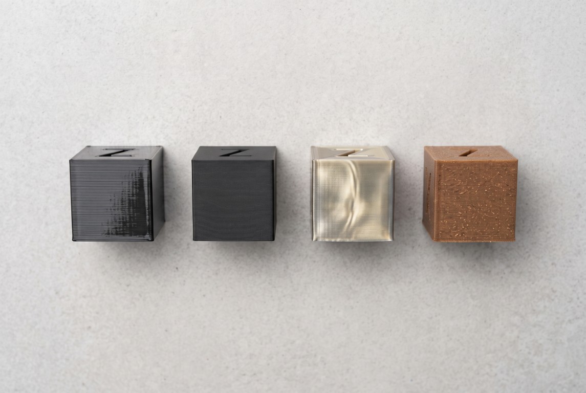 Виды PLA: классический, матовый, Silk и с деревом